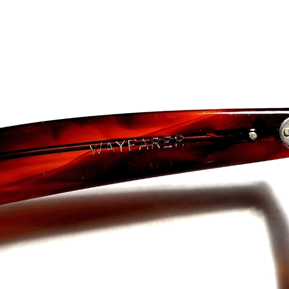 NWT Vintage Classic Ray-Ban Wayfarer Tortoise Sunglasses - Picture 7 of 9